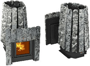 Декоративный экран GrillD Window Stone (Серпентинит)