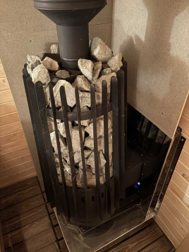 Дровяная банная печь GrillD Cometa Vega 450 Long Max