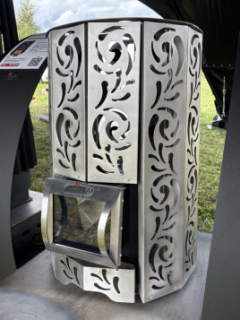 Дровяная банная печь GrillD Violet 500 Short Max Pro