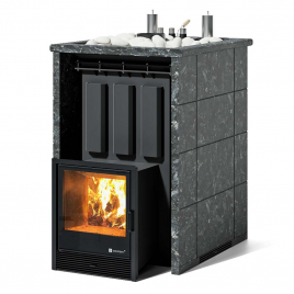 Печь ИзиСтим Домна 45 К в трехстороннем кожухе