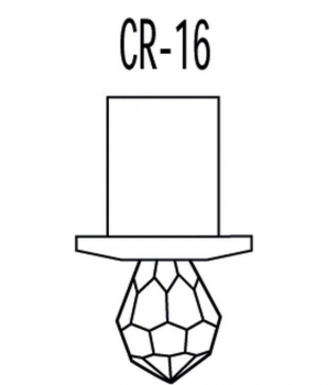 Набор насадок Cariitti Crystal KIT 3 CR-16